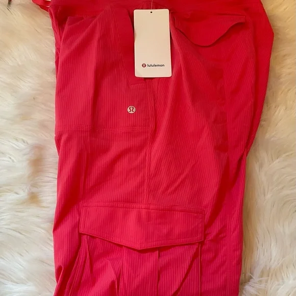 Lululemon Dance Studio Relaxed-Fit Mid-Rise Cargo Pants - NWT - Med - Glaze Pink - Picture 11 of 12